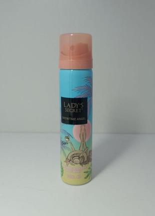 Жіночий дезодорант-спрей lady's secret showtime angel, 75 мл