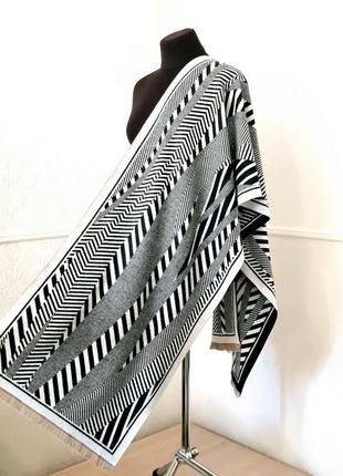 Шарф шаль палантин зимний