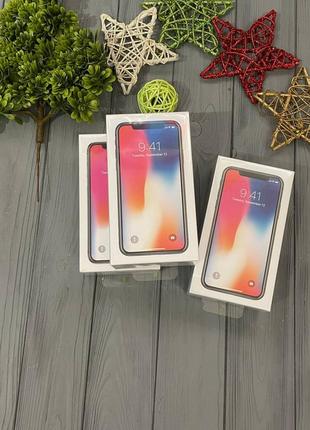 🖍Iphone x 64gb silver, model a1901 2bmqad200487 gb blackgb.