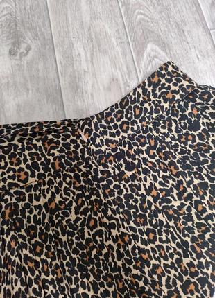 Леопардовая юбка плиссе 3