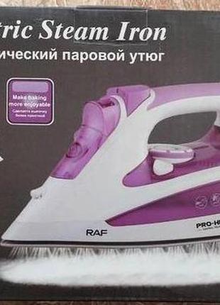 Утюг raf с керамической подошвой 2200 вт / утюг / утюг новый