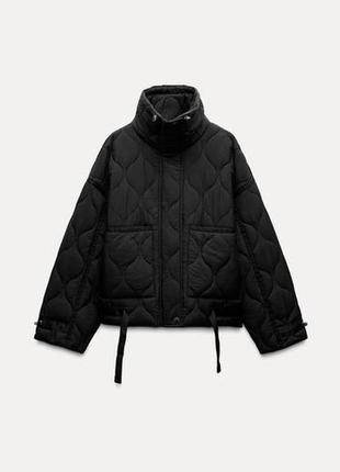 Стеганая женская куртка zara