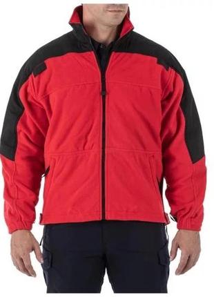Флисовая куртка мужская демисезонная 5.11 tactical р.хl range red