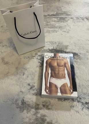 Подарочный набор мужских трусов Brązowy calvin klein