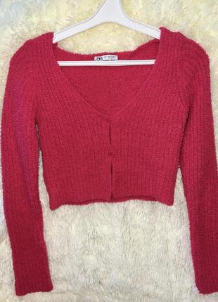 Розовая блуза zara