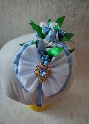 Аксесуари прикраси для волосся до костюму пролісок підсніжник крокус. весняний літній обруч обідок ободок вінок з квітами