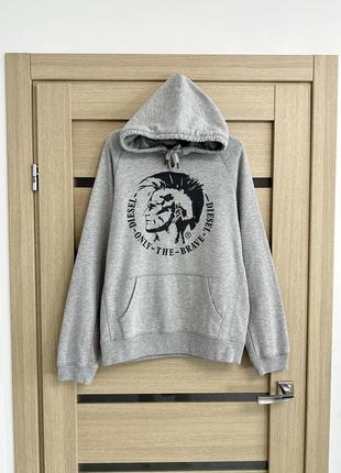 Оригинальное худи diesel (y2k style x big logo)