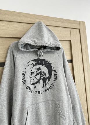 Оригинальное худи diesel (y2k style x big logo)