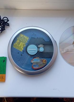 Panasonic mp3 плеєр cd sl-ct700 пульт, та батарейки