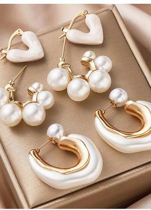 Серьги набор