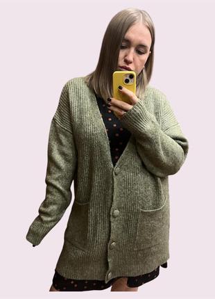 Кардиган жіночий теплий на ґудзиках m&s