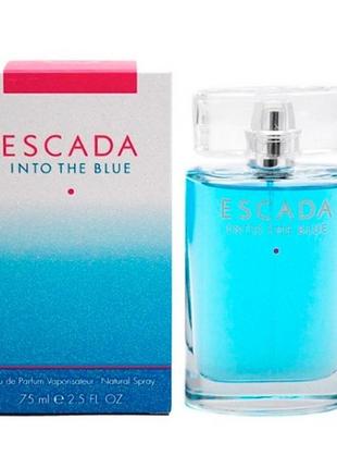 Escada into the blue парфюмированная вода 75