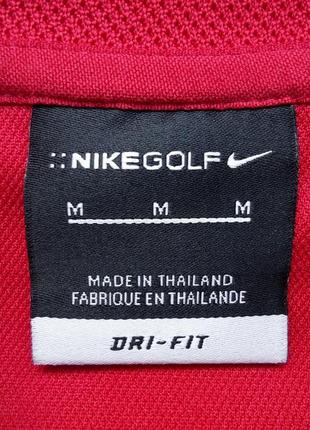 Футболка nike golf красная (m)3 фото