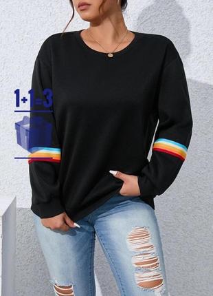 Свитшот на флисе shein 4xl