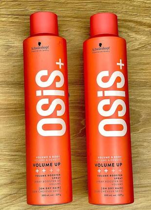 Спрей для об'єму волосся

schwarzkopf professional osis+ volume booster spray