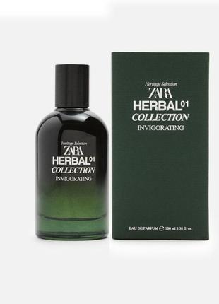 Мужской парфюм zara herbal 01 eau de parfum духи zara herbal 01