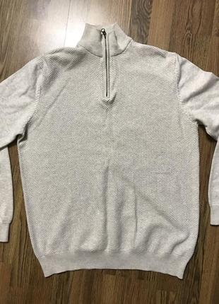 Свитер мужской размер l 100% коттон