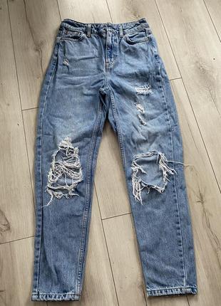 Джинси мом