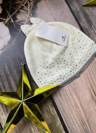 Шапка для девушки от topolino 52/54 см