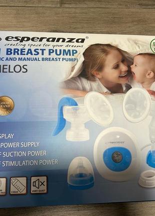 Молокоотсос 2 в 1, электрический и ручной