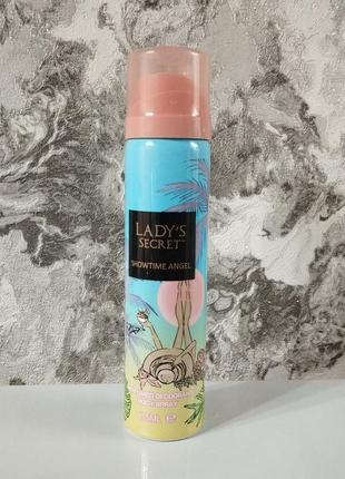 Жіночий дезодорант-спрей lady's secret showtime angel, 75 мл