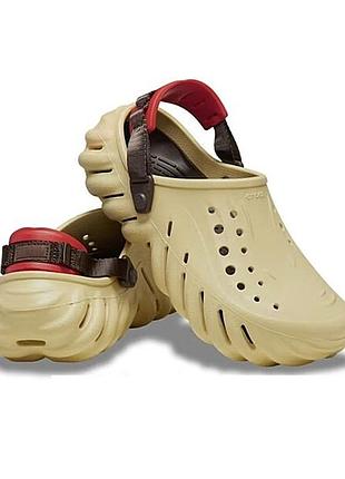 Crocs кроксы клоги сабо шлепки echo clog 207937