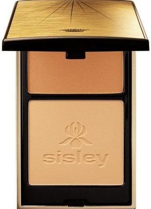 Пудра  фитотуш золотой персик phyto-touches de sisley duo peche тестер