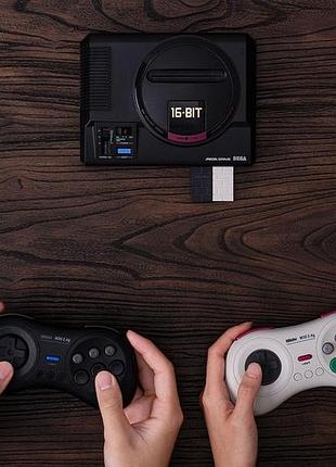 8bitdo m30 2.4g геймпад + 2.4g usb адаптер пк/switch/sega mini 5