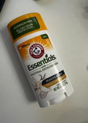 Натуральный дезодорант новый essentials