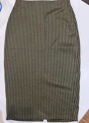 Юбка рубчик