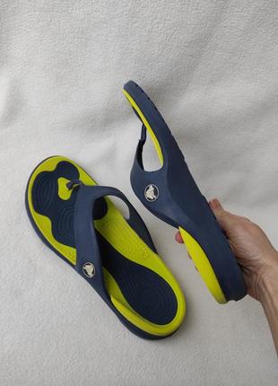 Мужские crocs bayaband flip вьетнамки кроксы м12 р. 45-46