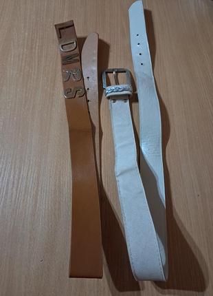 Ремные женские за 2 штуки