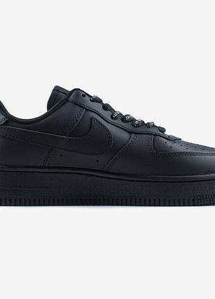 Кросівки nike air force 1 low supreme black 3