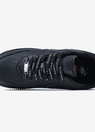 Кросівки nike air force 1 low supreme black 10