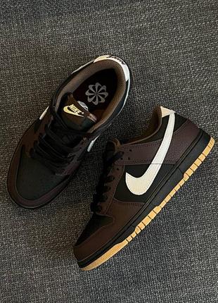 Кроссовки sb Gold low next nature brown