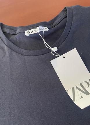 Футболка zara с необработанными краями