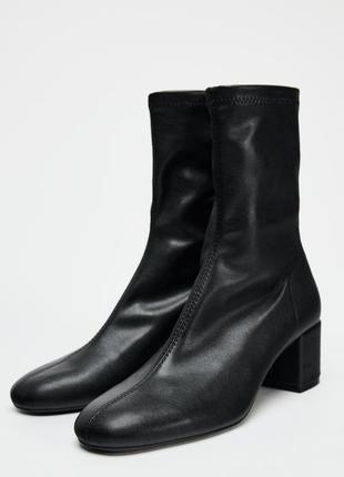 Черевики soft zara нова колекція,ботильйони zara