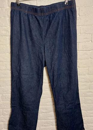 Фирменные джинсы на резинке