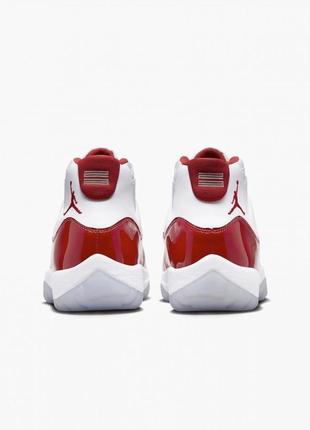Кроссовки jordan 11 retro cherry (2022) 2