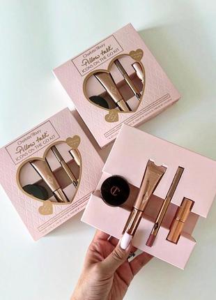 Лімітований набір charlotte tilbury pillow talk icons on the go set
