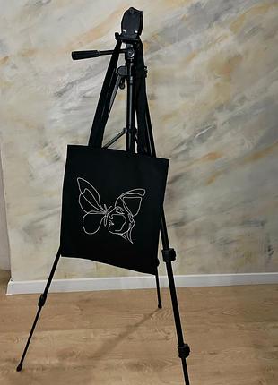 Эко сумка, шоппер, ручная роспись