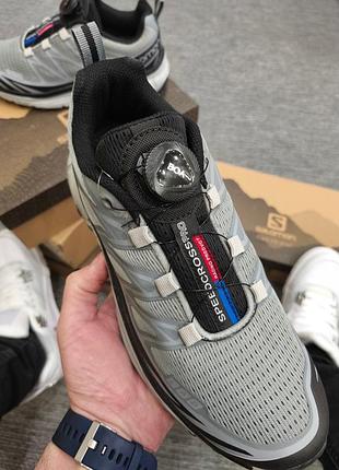 Кросівки salomon lab xt-6 grey black 3