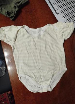 Боді з коротким рукавом 12-18міс