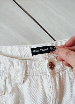 Джинсы белые 5