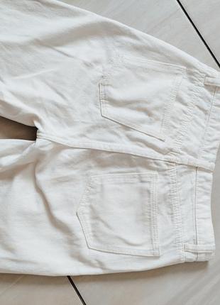 Джинсы белые 8
