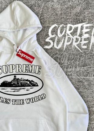 Худи supreme x corteiz