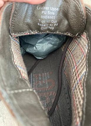 Ботинки кожаные демисезон р.41 5