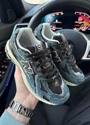 Р.36-41 кроссовки new balance 1906d protection pack black grey nb114