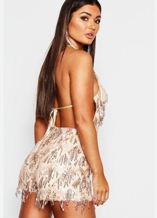 Пікантний ромпер із блистками,р.46