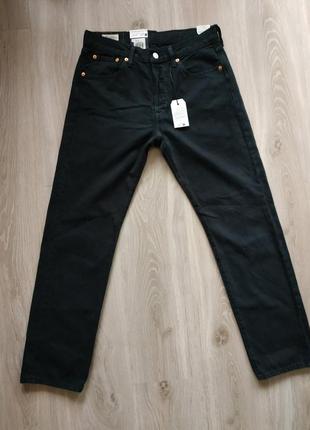 Джинсы levi's 501 original черные размер 30/30, новые с биркой